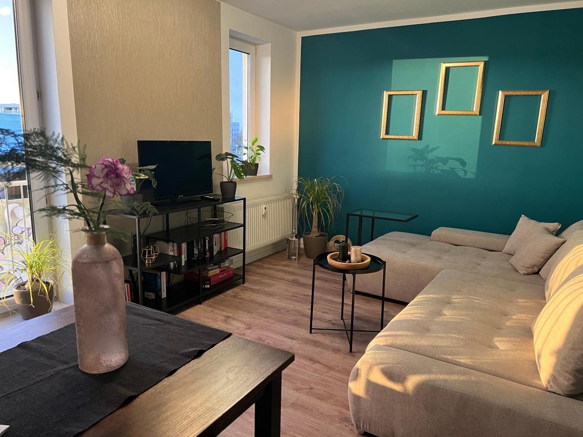 Apartment Juna Mit Tg Stellplatz Leipzig Eksteriør bilde